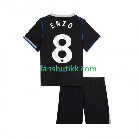 Fotballdrakt Chelsea Enzo Fernandez 8 Barn Tredjetrøye 2025-2026 Kortermet